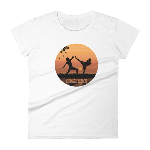 T-shirt Muay Thaï TF-MT09 Blanc / S