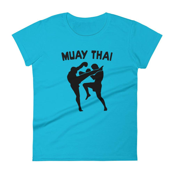T-shirt Muay Thaï TF-MT10 Bleu bondi / S