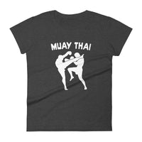 T-shirt Muay Thaï TF-MT10 Gris Foncé Chiné / S