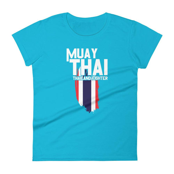 T-shirt Muay Thaï TF-MT16 Bleu bondi / S