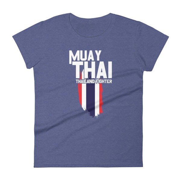 T-shirt Muay Thaï TF-MT16 Bleu Chiné / S