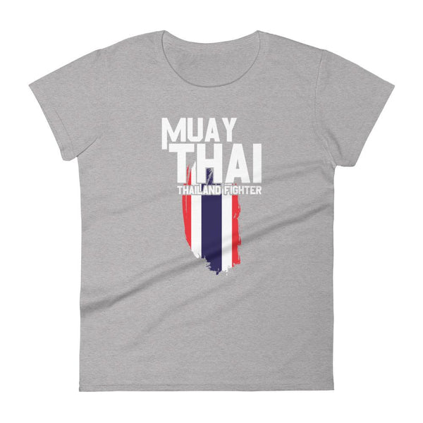 T-shirt Muay Thaï TF-MT16 Gris Chiné / S