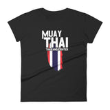 T-shirt Muay Thaï TF-MT16 Noir / S
