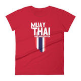 T-shirt Muay Thaï TF-MT16 Rouge / S