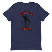 T-Shirt Muay Thaï TH-MT04 Bleu Marine / S