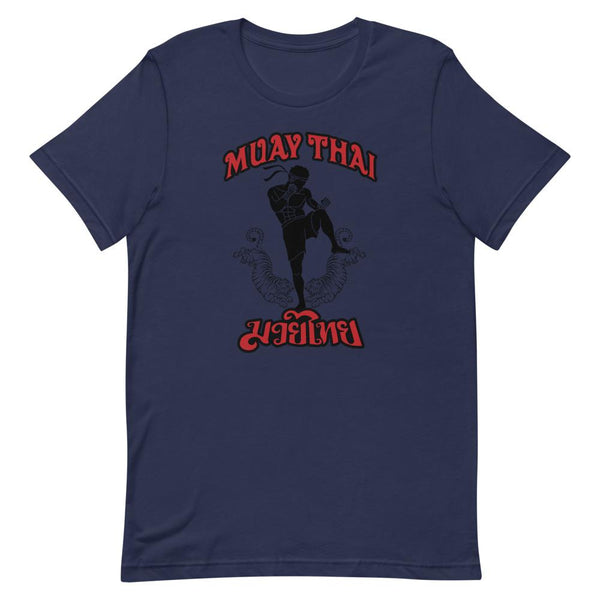 T-Shirt Muay Thaï TH-MT04 Bleu Marine / S