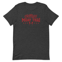 T-shirt Muay Thaï TH-MT08 Gris Foncé Chiné / S