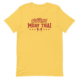 T-shirt Muay Thaï TH-MT08 Jaune / S
