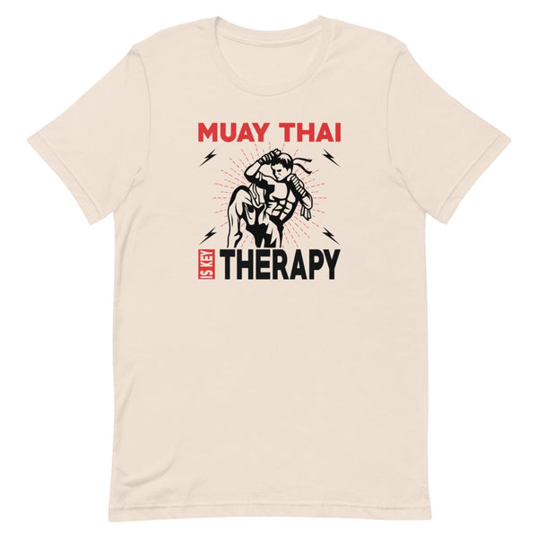 T-shirt Muay Thaï Therapy Crème Pâle / S