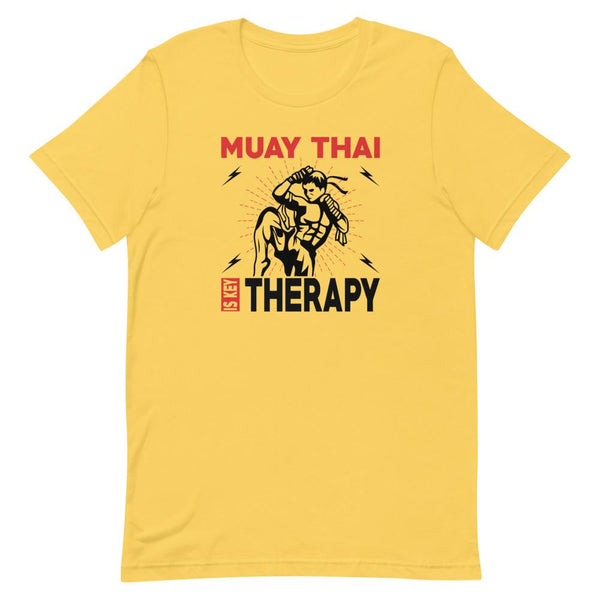 T-shirt Muay Thaï Therapy Jaune / S