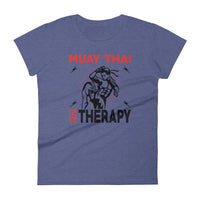 T-shirt Muay Thaï Therapy TF-BT13 Bleu Chiné / S