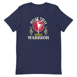 T-shirt Muay Thaï Warrior Bleu Marine / S
