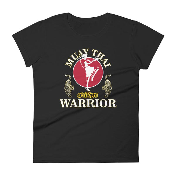 T-shirt Muay Thaï Warrior TF-BT12 Noir / S