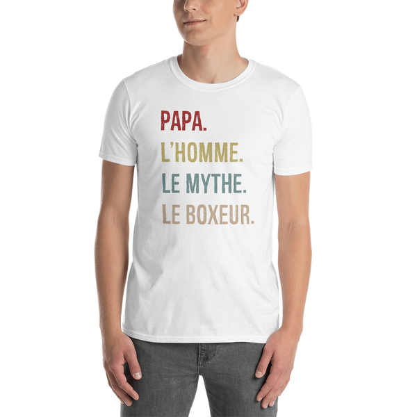 T-shirt Papa Boxe - Univers Boxe