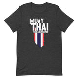 T-shirt Street Fight Muay Thaï Gris Foncé Chiné / S