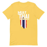 T-shirt Street Fight Muay Thaï Jaune / S