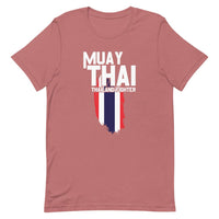 T-shirt Street Fight Muay Thaï Mauve / S