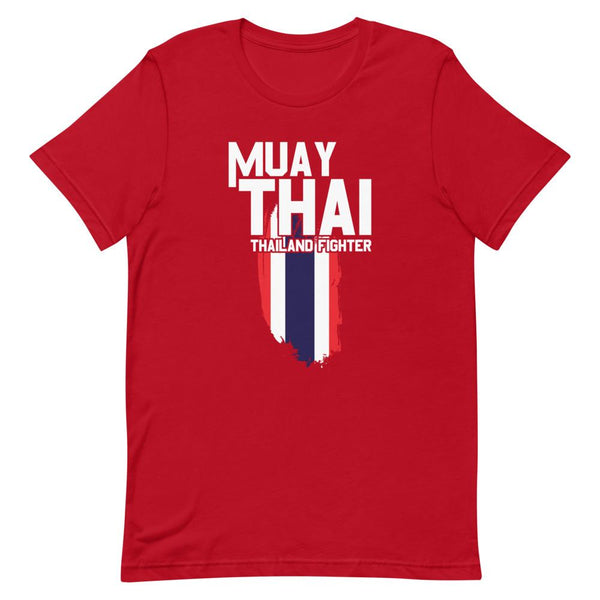 T-shirt Street Fight Muay Thaï Rouge / S
