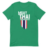 T-shirt Street Fight Muay Thaï Vert Foncé / S