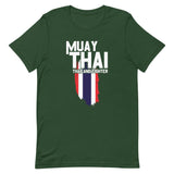 T-shirt Street Fight Muay Thaï Vert Forêt / S