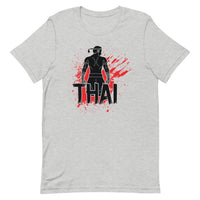 T-shirt Thaï Boxing Gris Chiné / S