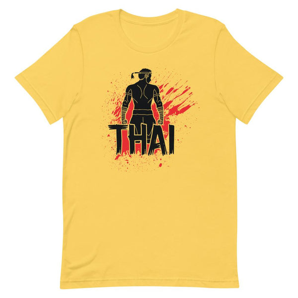 T-shirt Thaï Boxing Jaune / S