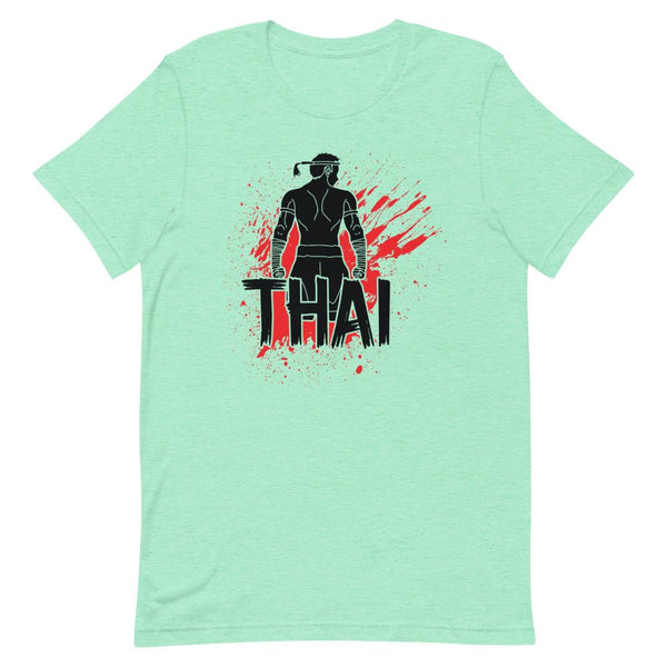 T-shirt Thaï Boxing Menthe Chiné / S
