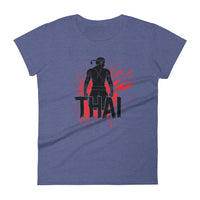 T-shirt Thaï Boxing TF-BT07 Bleu Chiné / S
