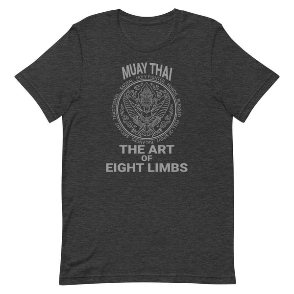 Tee Shirt Muay Thaï Gris Foncé Chiné / S